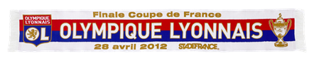 Echarpe Finale coupe de France 2012